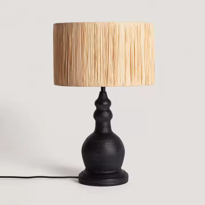 Lámpara de Mesa Loza Ø330 mm Jara ILUZZIA - 1