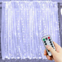 Luces De Encaje LED USB Con Control Remoto 8 Modos Para Decoración De Habitaciones Jardines Bodas Y Fiestas Navideñas - details 12