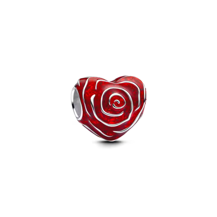 Charm Pandora Corazón Rosa - 1