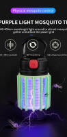 Lámpara Asesina De Mosquitos De Luz Azul Impermeable Para Exteriores Con Repelente Eléctrico Luz Atrayente Para Insectos Instalación Auto-Contenida Dimmer Recargable ABS 5W 5V - details 16