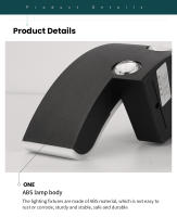 Lámpara De Pared LED Impermeable IP66 Para Exterior 10W Iluminación De Jardín Y Balcones Decoración Luz De Exterior AC110V 220V - details 6