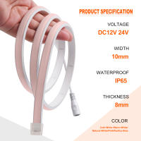 Tira De Luz LED COB Impermeable 12V 24V Flexible Con 320LEDs Alta Densidad Iluminación Lineal Para Decoración De Interiores - details 5