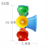 Campana De Mano Orff Con Reloj Giratorio Y Palillo De Impacto Instrumento De Percusión Educativo Para Niños Juguetes Coloridos - details 7