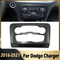 Pegatina De Fibra De Carbono Para Panel De Aire Acondicionado Y Control Central De Coche Compatible Con Dodge Charger 2016-2021 Accesorio De Interior Para Automóviles - details 0