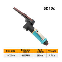 Máquina De Lijado Y Pulido De Cinta Pneumática Eficiente 1" 10*330mm Para Acero Madera Y Plástico Herramienta Comercial - details 1