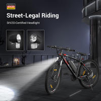Bicicleta Eléctrica Tipo Moped Eleglide M2 de 29" 250W Motor 36V 15Ah Batería 125km Alcance Máximo Frenos de Disco Hidráulicos Pantalla LCD Inteligente Aplicación Inteligente, Suspensión Premium con Bloqueo, 24 Marchas - Negro - details 10