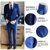 Traje De Moda Para Hombre 2025 (Blazer+Chaleco+Pantalones) Estilo Artístico Casuero Elegante Talla M-5XL Adecuado Para Bodas Y Trabajo - details 32