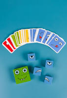 Juego De Tablero De Bloques Cubo Cambio De Cara Juguete De Madera Montessori Para Niños Desafío Mental Educativo Regalo - details 2