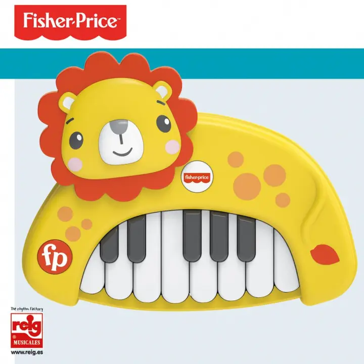Teclado Fisher-Price León 13 Teclas (Reig 38020) - 1