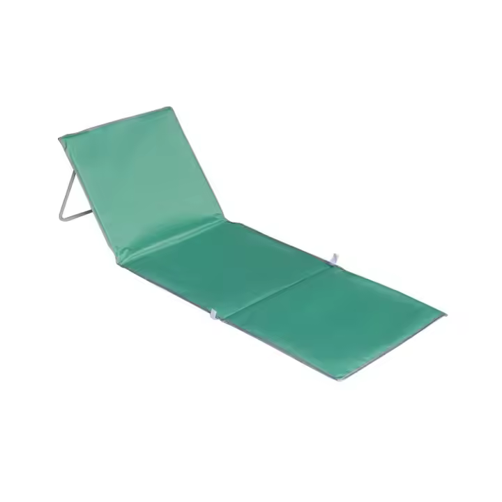 VICTORIA&ANDREA® Esterilla playa con respaldo EXTRA LARGA, Tumbona plegable, Medidas 51x158cm, Respaldo playa plegable, Ideal para playa y camping，Reuniones familiares - 1