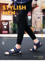 Sandalias Para Hombre Verano Comodidad Transpirable Zapatillas De Moda Antideslizantes Romanas De Calidad Buena Para Exteriores - details 1