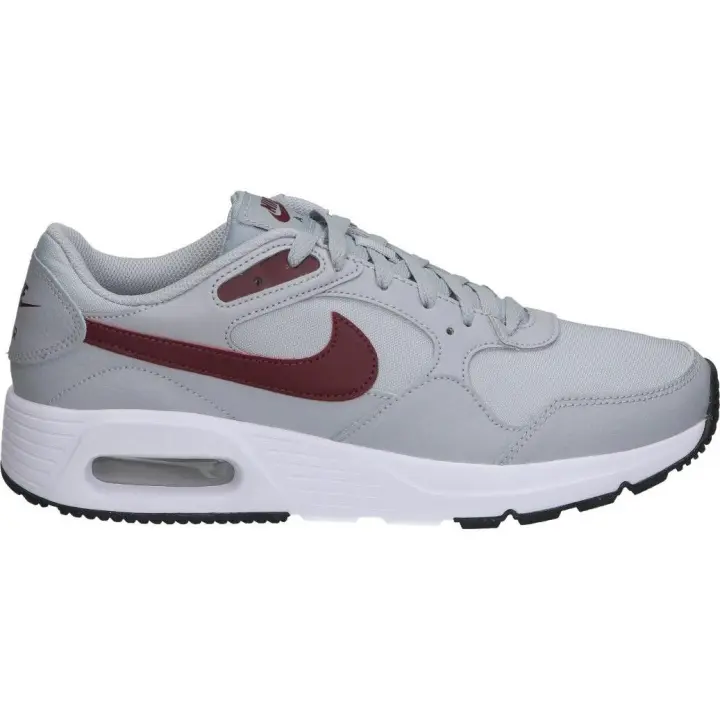NIKE | Zapatillas Nike AIR MAX SC para Hombre – Zapatillas Deportivas – Zapatillas en Color Gris con Detalles en Rojo – Zapatillas Con Cordones – Estilo Casual – Estilo Urbano – Cómodas – Modelo CW4555-016 - 1