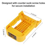 Soporte De Cinturón Convertidor USB Y Tipo-C Para Batería Dewalt 20V 18V DCB200 DCB202 DCB203 Accesorio De Carga Rápida Adaptador De Almacenamiento - details 4