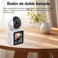 Cámara de Interior orientable, videollamadas, cámara Inteligente, Monitor de bebé, vigilancia de vídeo, Pantalla HD de 2,8 Pulgadas, con Infrarrojos nocturnos - details 1