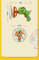 Pistola De Burbujas Eléctrica Dinosaurio Juguete Infantil Automática Para Fiestas Y Bodas Juguetes Para Niños De 3 a 12 Años - details 9