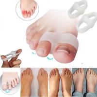 Corrector De Amigdalas Con 2 Agujeros Alivio Del Dolor Separadores De Dedos De Gel Para Alineación Del Pie Mayor Y Dedos Superpuestos - details 2