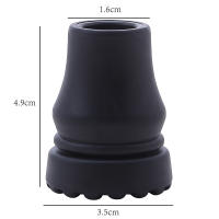 Cubierta De Bajo Para Palo De Caminar Y Bastón De Escalada Antideslizante Capa Inferior Para Manzana De Camino Y Silla Accesorio De Senderismo - details 6