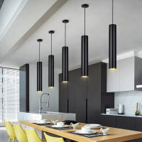 Lámpara Colgante LED Para Cocina Y Comedor 110-265V Lámpara De Pared Iluminación Para Dormitorio Estilo Europeo Metal - details 1