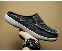Zapatillas De Verano Para Hombre Clásicas Al Aire Libre Zapatillas De Lazo Ligero Transpirable Pantuflas Casuales Para Interior Material Superior De Lona Suela EVA Talla Verdadera - details 17