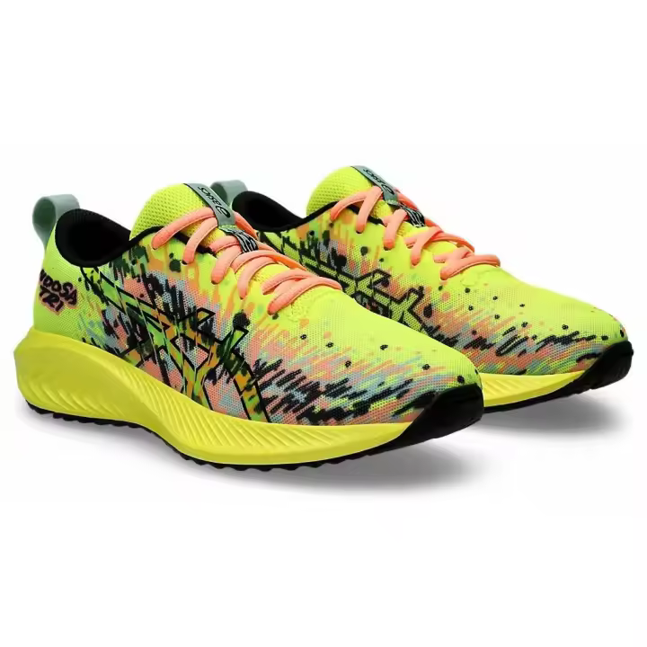ASICS GEL-NOOSA TRI 16 GS SAFETY YELLOW/BLACK 1014A346 750 ZAPATILLAS NIÑOS RUNNING - 1