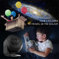 Proyector De Galaxia LED Mejorado Estrella Espacio Sfera Planetaria Lámpara Nocturna Para Niños Regalos Luz Atmosférica Redonda Incluye Bombilla Fuente De Alimentación DC - details 17
