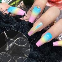 Adhesivos Para Uñas Doble Cara 25 Hojas/600 Piezas Pegatinas De Póster Super Adhesivos Impermeables Transpirables Para Uñas Postizas Jelly Glue - details 0