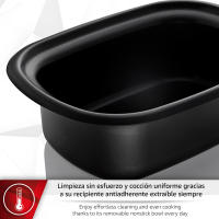 MAGEFESA GUISOTHERM BLACK Olla Eléctrica de Cocción Lenta Multifunción 1250W y 6L, Múltiples Funciones, Recipiente Extraíble - details 4