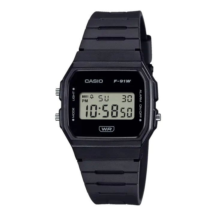 CASIO Reloj de Pulsera F-91WB-1AEF Unisex DIGITAL - 1