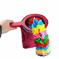 Bolsa De Cambio De Magia Con Velocidad Y Flores Juguete De Velours Para Hacer Apariciones Y Desapariciones Trucos De Mano Cercana Para Niños - details 2