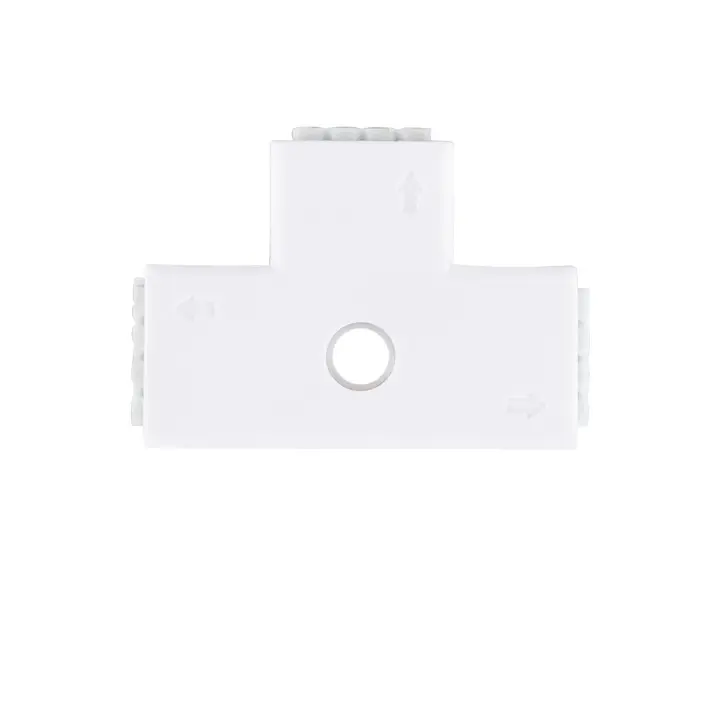 Ledkia Conector Rápido Tipo 'T' Tira LED 12/24V RGB - 1