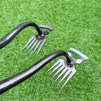 Herramienta De Jardinería Multifuncional Para Eliminar Malas Hierbas Y Raíces De Hierba Carbono Acero Con Mango De Goma Para Yarda Y Jardín - details 1
