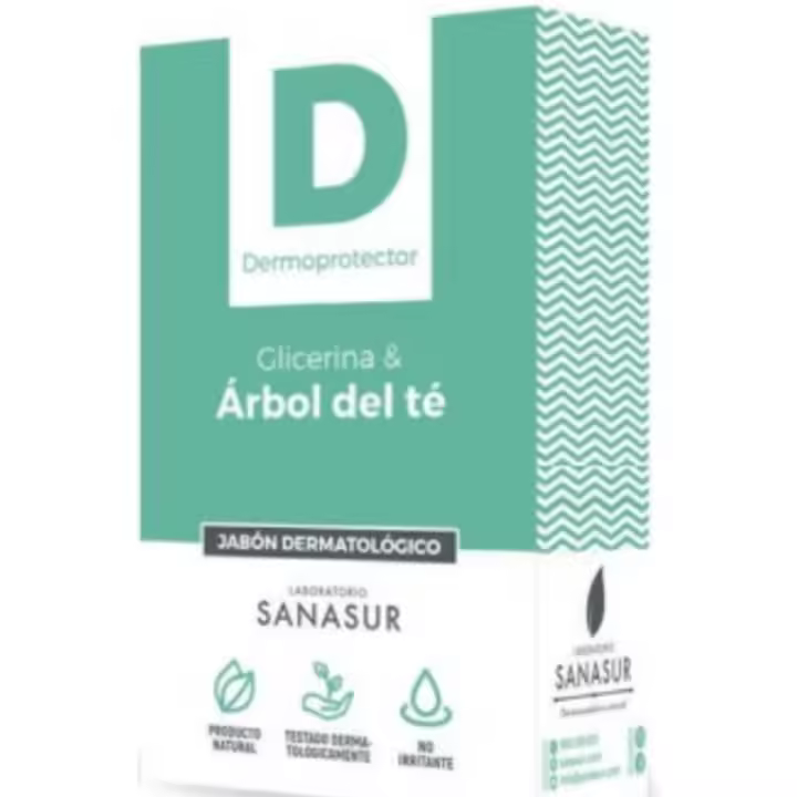Jabón Dermatológico Glicerina y Árbol del Té - Cuidado Personal - Sanasur - 1