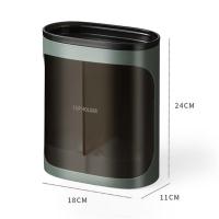 Soporte Automático Para Tazas De Papel Organizador De Almacenamiento De Tazas De Papel Soporte De Dispensador De Agua Estante De Almacenamiento De Tazas De Plástico Montado En La Pared - details 11