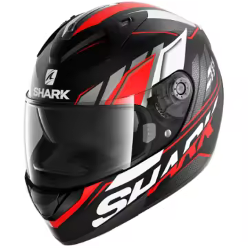 Casco SHARK Ridill 1.2 Phaz Matt Black / Red / White HE8156EDBS_1 - 1