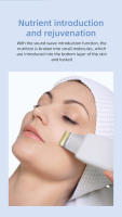 KOCOZA Scraper De Piel Facial Espátula Para Limpiar Poros Y Eliminar Quemaduras De Acné Herramientas De Limpieza Profunda Del Rostro Con 4 Modos Blanco - details 4