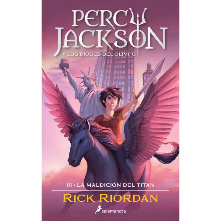 Libro La maldición del Titán (Percy Jackson y los dioses del Olimpo 3). Editorial SALAMANDRA Año 2023 Autor Riordan, RIck ISBN 9788419275677 - 1