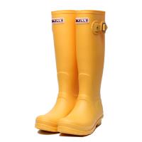Botas de lluvia para mujer, calzado para jardín impermeable, botas de barro antideslizantes hasta la rodilla, botas altas de goma para mujer, botas de trabajo ligeras para exteriores - details 3