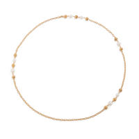Collar Largo Ajustable Con Perlas Minimalistas Y Cuentas CCB Para Mujer IngeSight.Z Joyería De Calle Estilo Punk Adorno Para Fiesta - details 5