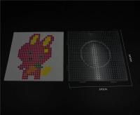 Plantillas De Rompecabezas Para Niños De Tamaño Grande Con Perlas De 5mm Pegboards De Bola De Fusión DIY Puzzles De Plástico PVC Para Edad Superior a 12 Años - details 4