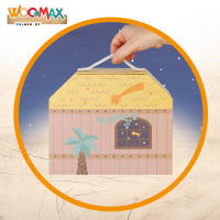 WOOMAX Belén de madera 14 piezas - details 3