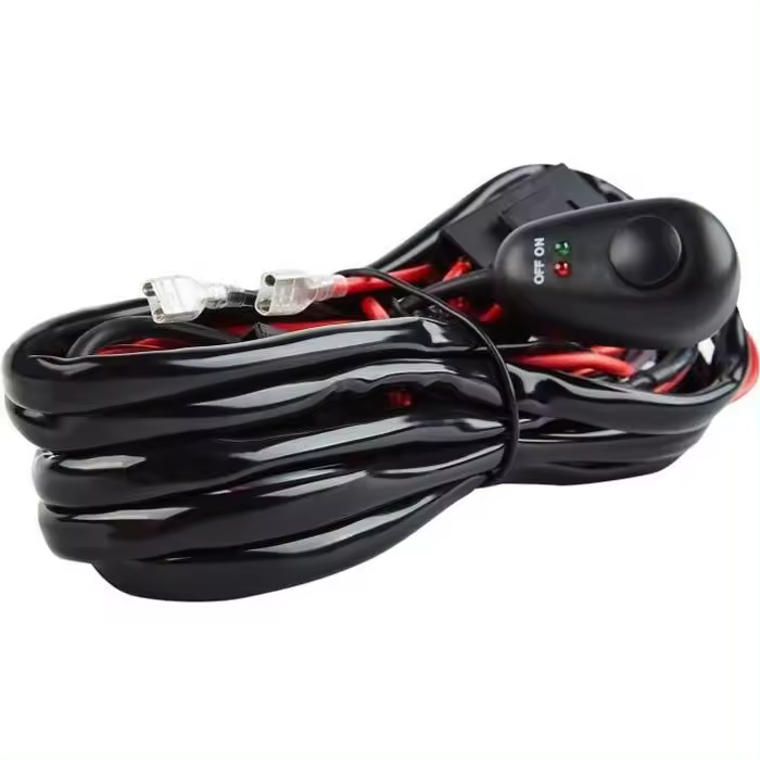 Arnés de cableado NetBoat de 12 V y 40 A para Barra de luces de trabajo LED, SUV, ATV, camión todo el año - 1