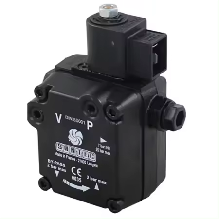 BOMBA QUEMADOR CON ELECTROVÁLVULA  SUNTEC CALDERA GASÓLEO AS47B1537 6P0500 - 1