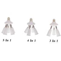 Soporte De Bombilla LED E27 Con Divisor 2 En 1/3 En 1/4 En 1/5 En 1 Soporte De Bombilla Base Socket Adaptador De Luz Para Lámparas - details 7