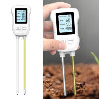 Medidor De Humedad Y Temperatura Del Suelo PH 3 En 1 Para Jardinería Lawn Farming Con Pantalla LCD Herramienta Digital Para Plantas - details 4
