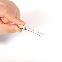 20pcs Clip Para Cabello De Téngara Con Un Solapamiento Para Joyería DIY Accesorios De Metal Aleación De Zinc Tamaños Variados - details 3