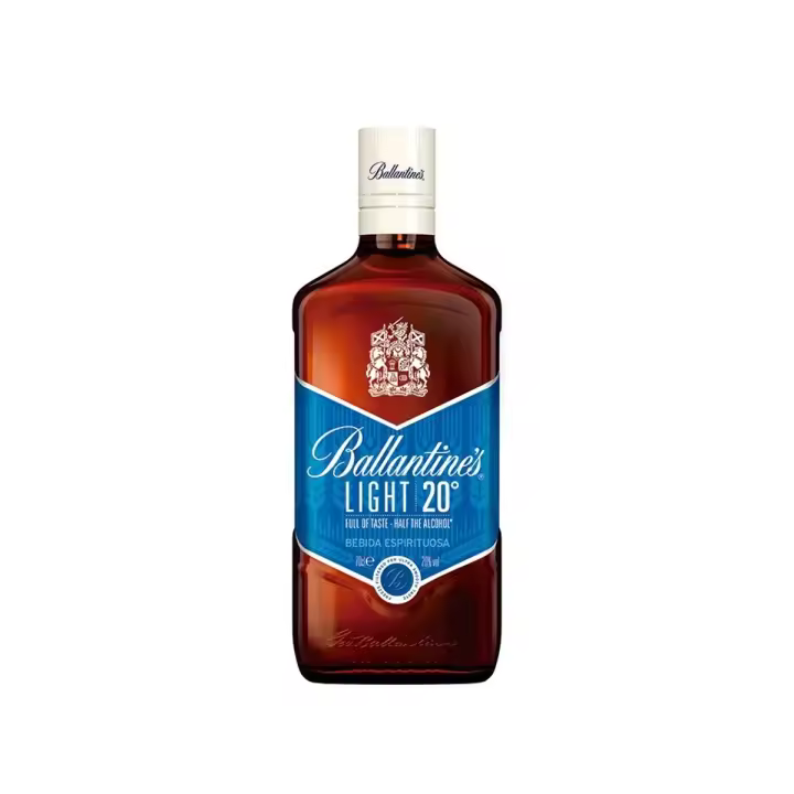 Ballantine's Whisky Light Mitad Alcohol - 0.7 L. - 1