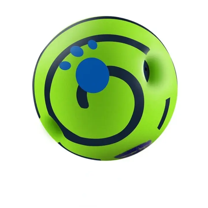 Juguete Interactivo Para Perros Bola Giggle Glow Wobble Wag Alimentada Por Mecánica Divertida Sonidos Al Ser Rodada O Agitada Para Mascotas - 1