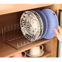 Soporte De Armario Para Cocina Y Comedor En Acero Inoxidable Organizador De Utensilios Multipropósito Para Platos Y Tazas - details 3