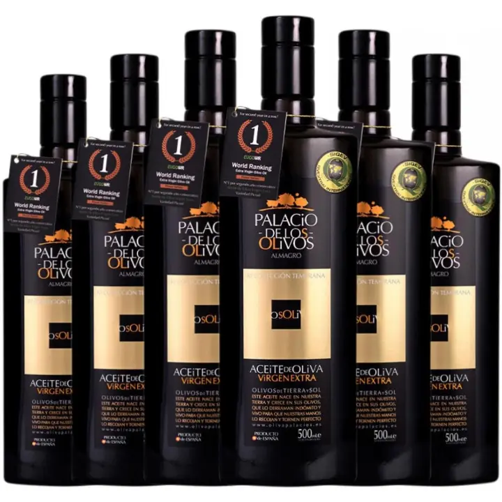Caja 6 botellas Aceite Virgen Extra Picual Temprano 500ml - 1
