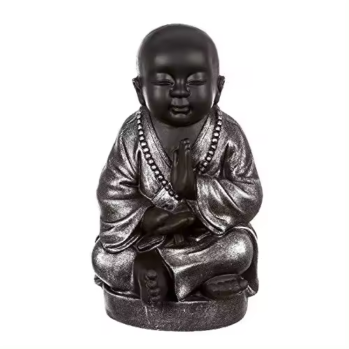 Figura buda surte sentado resina 42 cm decoracion-DAMDAM GO - 1